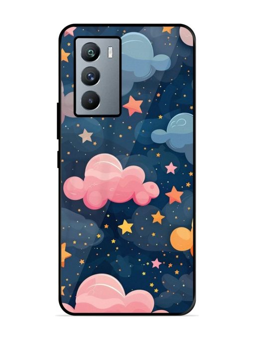 Twinkling Dreams Glossy Soft Edge Case for Iqoo 9 Se (5G) Chachhi