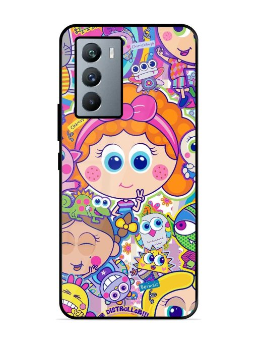 Distroller Friends Glossy Soft Edge Case for Iqoo 9 Se (5G) Chachhi