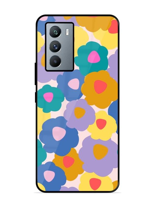 Flower Power Glossy Soft Edge Case for Iqoo 9 Se (5G) Chachhi