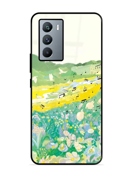 Melody In Bloom Glossy Soft Edge Case for Iqoo 9 Se (5G) Chachhi