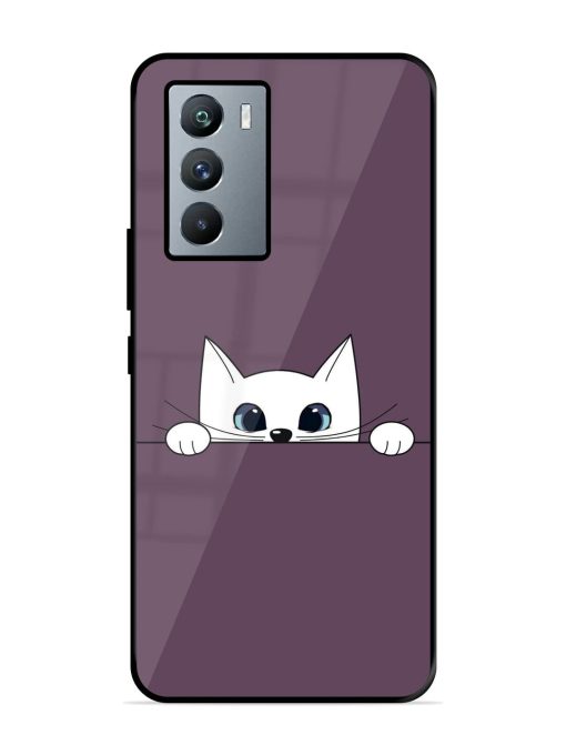 Peek-A-Boo Kitty Glossy Soft Edge Case for Iqoo 9 Se (5G) Chachhi