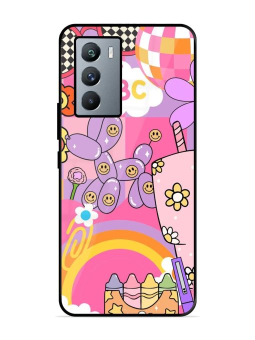 Whimsical Y2K Chaos Glossy Soft Edge Case for Iqoo 9 Se (5G) Chachhi