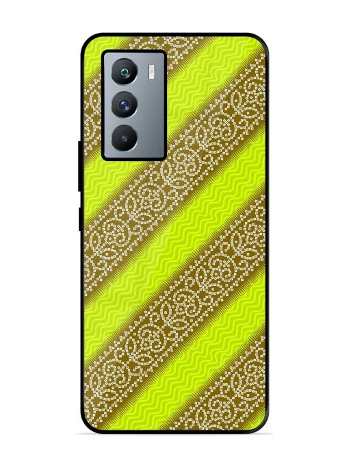 Golden Bandana Bliss Glossy Soft Edge Case for Iqoo 9 Se (5G) Chachhi