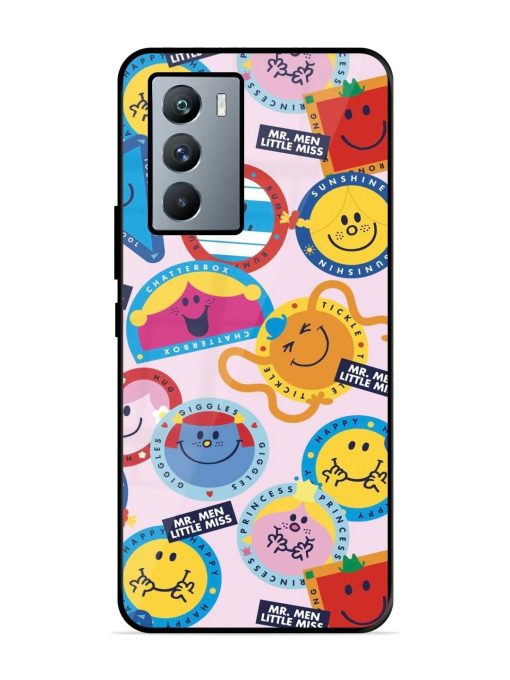 Whimsical Mr. Men & Little Miss Glossy Soft Edge Case for Iqoo 9 Se (5G) Chachhi