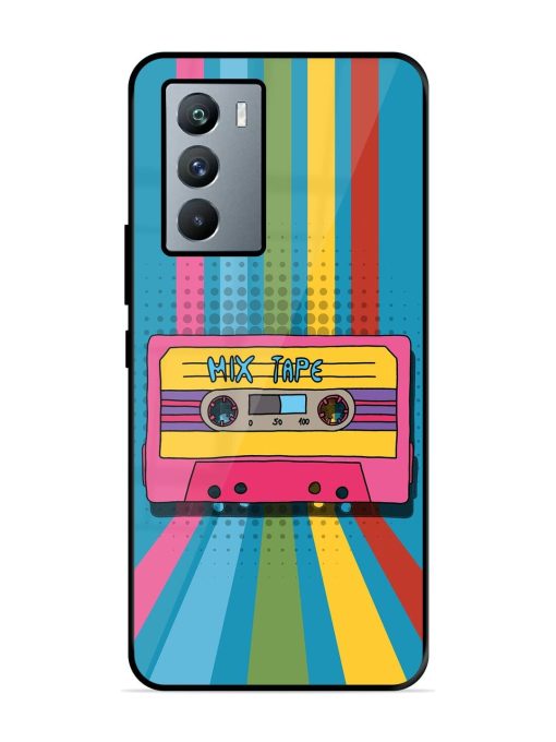 Retro Cassette Tapes Glossy Soft Edge Case for Iqoo 9 Se (5G) Chachhi