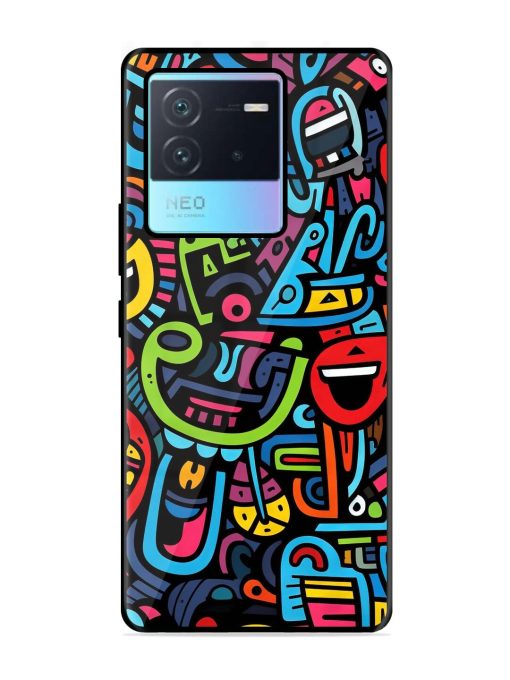 Doodlephoria Glossy Soft Edge Case for Iqoo Neo 6 (5G) Chachhi