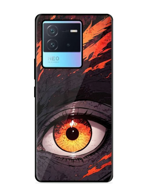 Inferno Gaze Glossy Soft Edge Case for Iqoo Neo 6 (5G) Chachhi