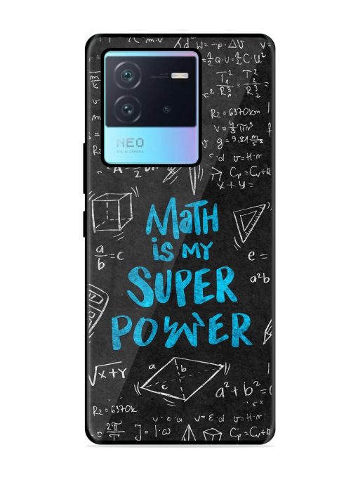 Math Magic Glossy Soft Edge Case for Iqoo Neo 6 (5G) Chachhi