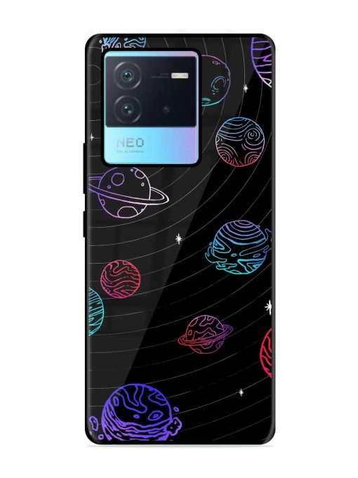 Cosmic Ballet Glossy Soft Edge Case for Iqoo Neo 6 (5G) Chachhi