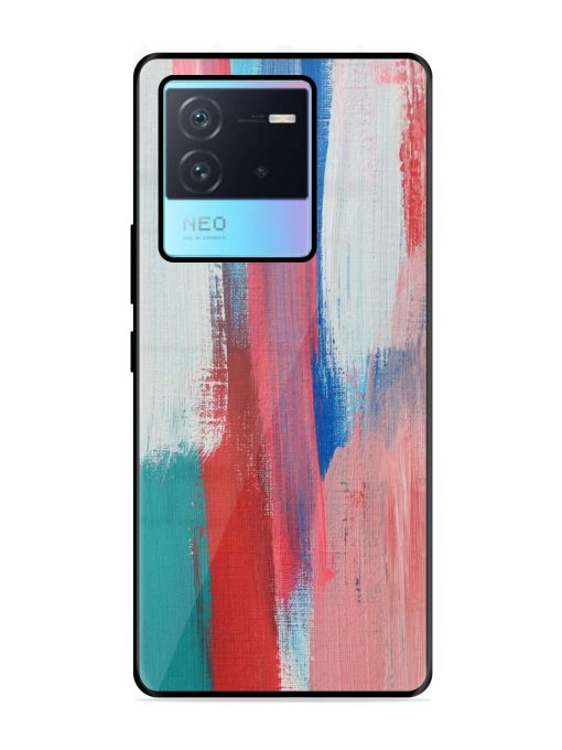 Colorful Chaos Glossy Soft Edge Case for Iqoo Neo 6 (5G) Chachhi