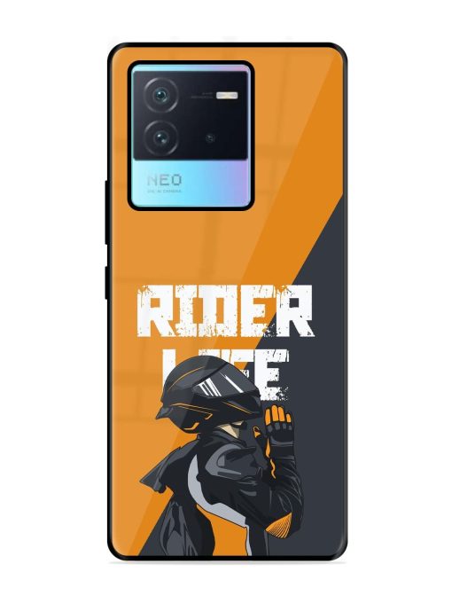 Ride Never Ends Glossy Soft Edge Case for Iqoo Neo 6 (5G) Chachhi