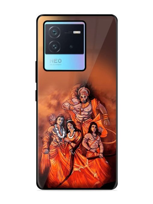 Sita Ram Glossy Soft Edge Case for Iqoo Neo 6 (5G) Chachhi