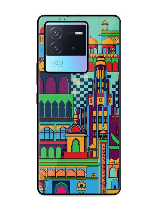 Indian Tapestry Glossy Soft Edge Case for Iqoo Neo 6 (5G) Chachhi