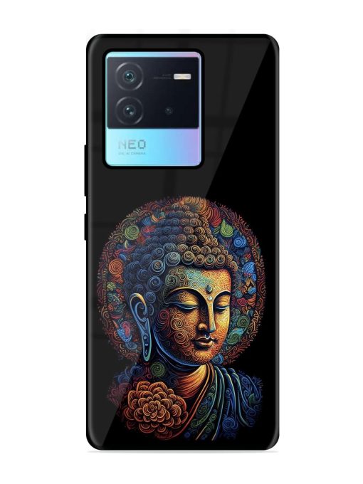 Stained Glass Serenity Glossy Soft Edge Case for Iqoo Neo 6 (5G) Chachhi