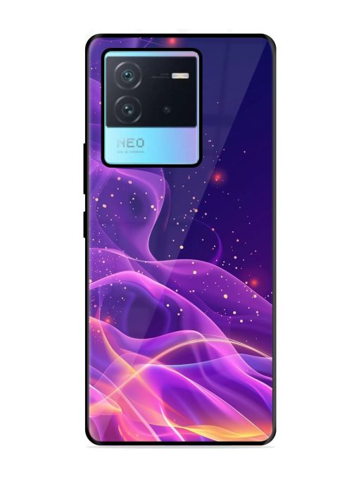 Cosmic Currents Glossy Soft Edge Case for Iqoo Neo 6 (5G)