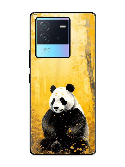 Golden Solitude Glossy Soft Edge Case for Iqoo Neo 6 (5G) Chachhi