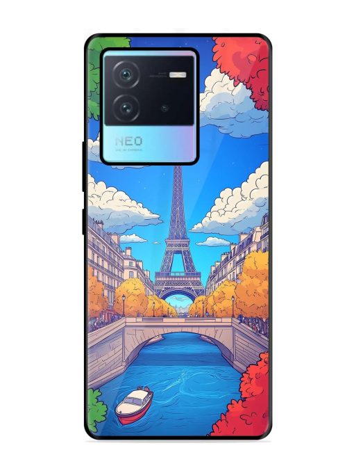 Parisian Panorama Glossy Soft Edge Case for Iqoo Neo 6 (5G) Chachhi