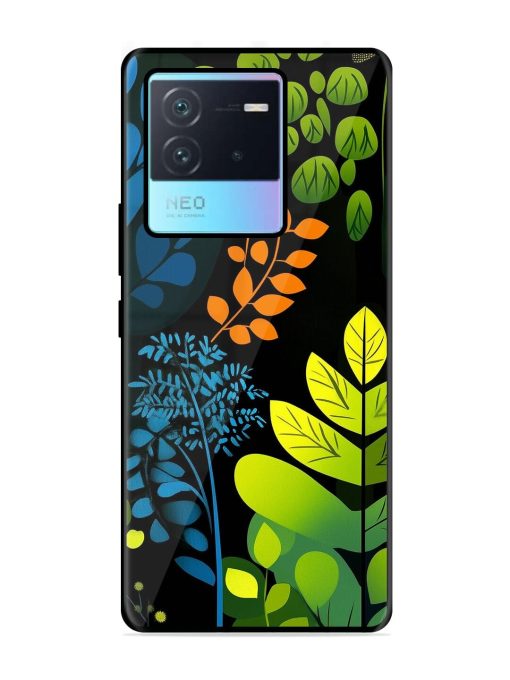 Midnight Garden Glossy Soft Edge Case for Iqoo Neo 6 (5G) Chachhi