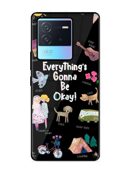 Everything'S Gonna Be Okay Glossy Soft Edge Case for Iqoo Neo 6 (5G) Chachhi