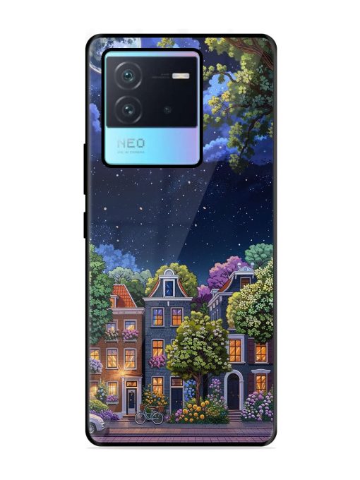 Moonlit Streets Glossy Soft Edge Case for Iqoo Neo 6 (5G) Chachhi