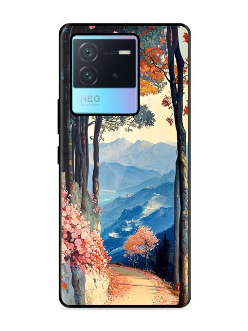 Mountainside Serenity Glossy Soft Edge Case for Iqoo Neo 6 (5G) Chachhi