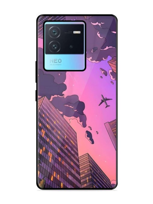 Urban Twilight Glossy Soft Edge Case for Iqoo Neo 6 (5G) Chachhi