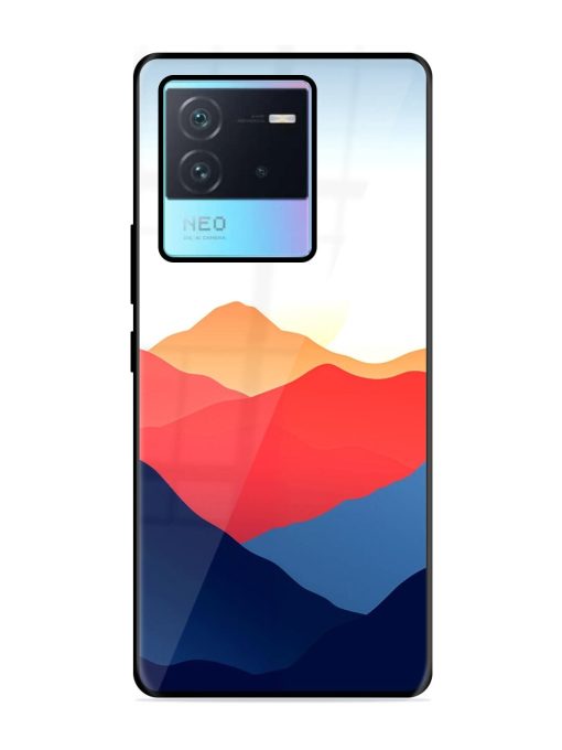 Sunset Peaks Glossy Soft Edge Case for Iqoo Neo 6 (5G) Chachhi