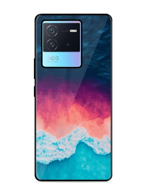 Where The Ocean Meets The Sky Glossy Soft Edge Case for Iqoo Neo 6 (5G) Chachhi