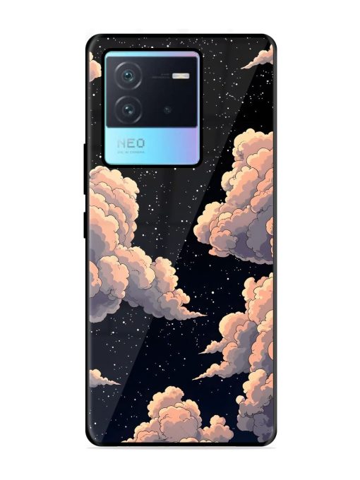 Starry Night Dreams Glossy Soft Edge Case for Iqoo Neo 6 (5G) Chachhi