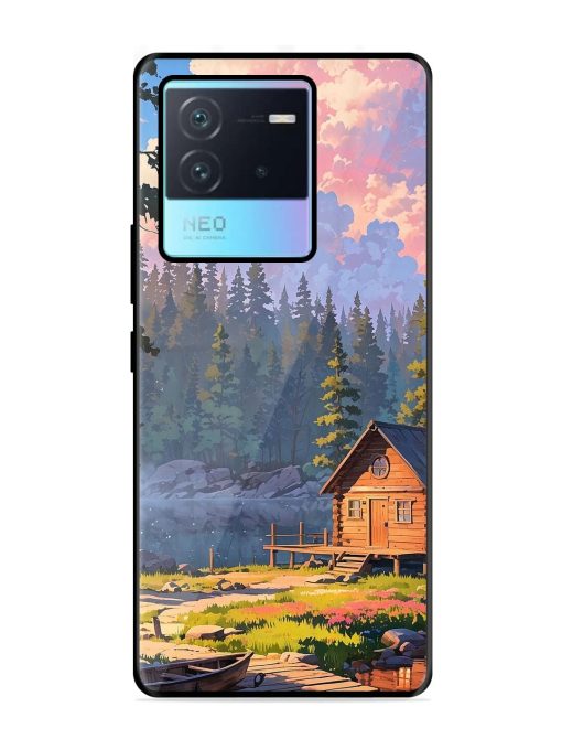 Lakeside Serenity Glossy Soft Edge Case for Iqoo Neo 6 (5G) Chachhi