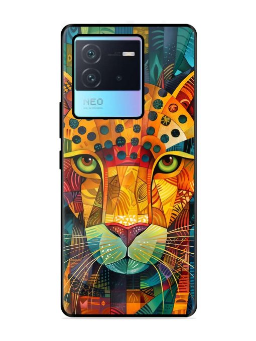 Mosaic Majesty Glossy Soft Edge Case for Iqoo Neo 6 (5G) Chachhi