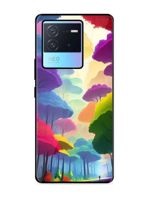 Rainbow Road Glossy Soft Edge Case for Iqoo Neo 6 (5G) Chachhi