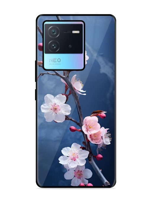 Delicate Blossoms Glossy Soft Edge Case for Iqoo Neo 6 (5G) Chachhi