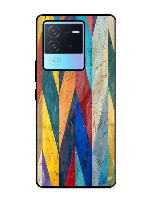 Abstract Tapestry Glossy Soft Edge Case for Iqoo Neo 6 (5G) Chachhi