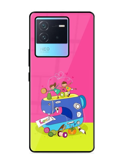 Sew Cute Glossy Soft Edge Case for Iqoo Neo 6 (5G) Chachhi