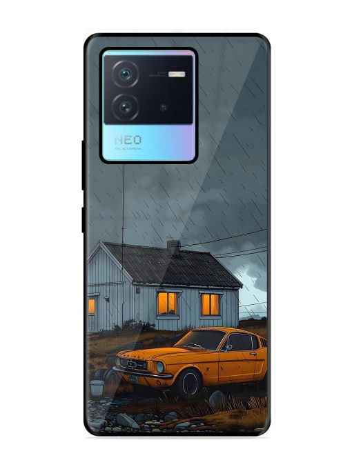 Rainy Day Retreat Glossy Soft Edge Case for Iqoo Neo 6 (5G) Chachhi