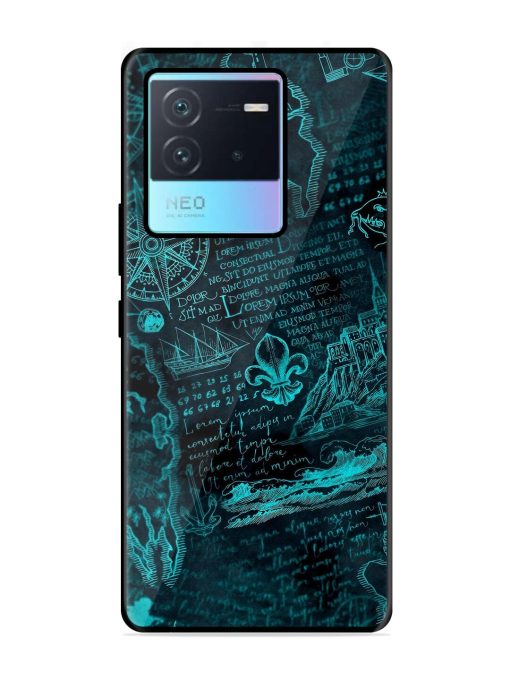 Nautical Notebook Glossy Soft Edge Case for Iqoo Neo 6 (5G) Chachhi