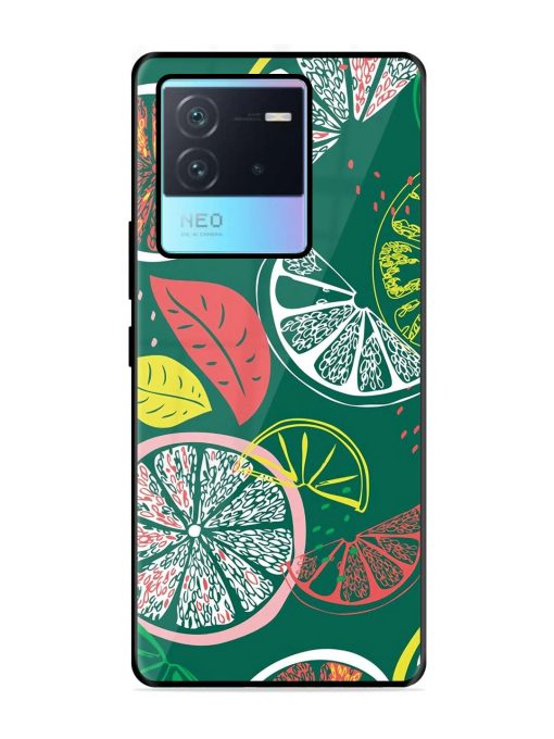 Citrus Symphony Glossy Soft Edge Case for Iqoo Neo 6 (5G) Chachhi