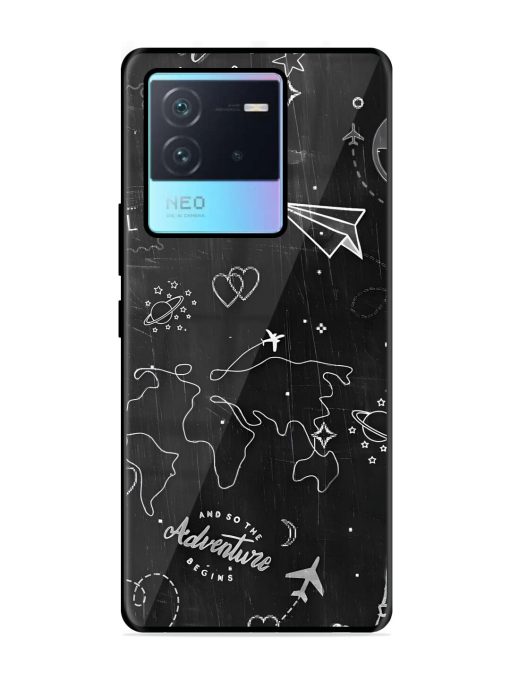 Wanderlust Sketchbook Glossy Soft Edge Case for Iqoo Neo 6 (5G) Chachhi