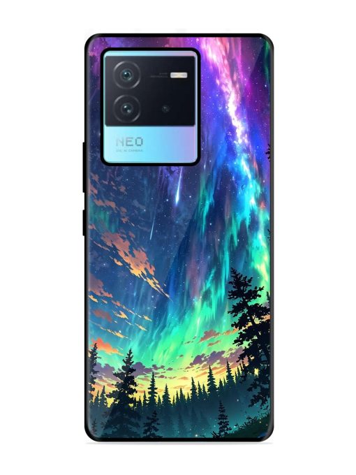 Cosmic Canvas Glossy Soft Edge Case for Iqoo Neo 6 (5G) Chachhi