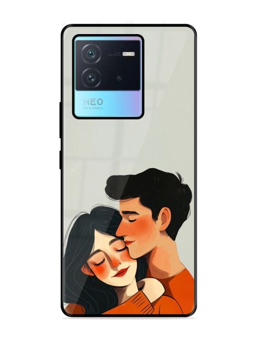 Craft Couples Glossy Soft Edge Case for Iqoo Neo 6 (5G) Chachhi