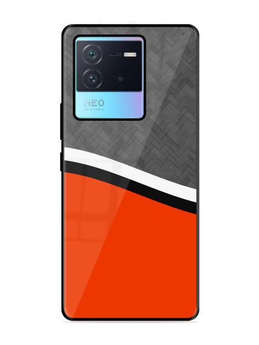 Bold Contrast Glossy Soft Edge Case for Iqoo Neo 6 (5G)