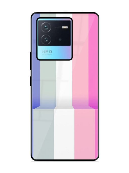 Pastel Palette Glossy Soft Edge Case for Iqoo Neo 6 (5G) Chachhi