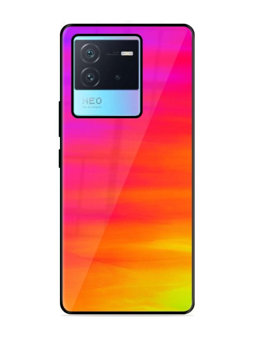 Neon Horizon Glossy Soft Edge Case for Iqoo Neo 6 (5G) Chachhi