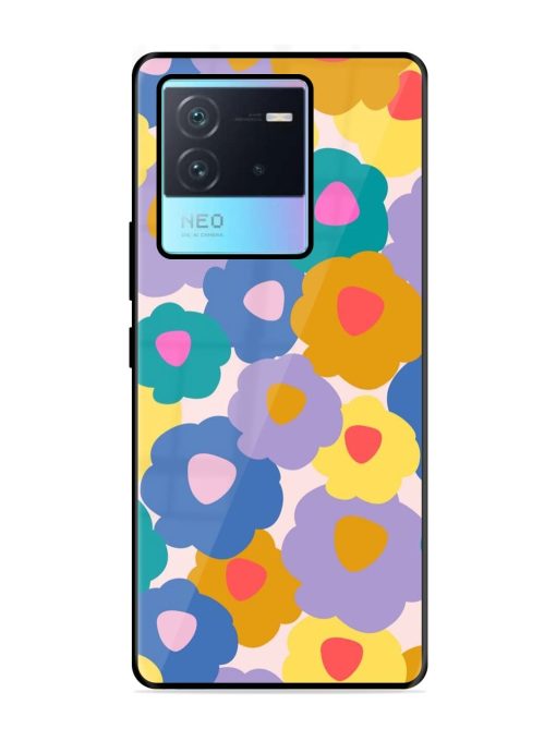 Flower Power Glossy Soft Edge Case for Iqoo Neo 6 (5G) Chachhi