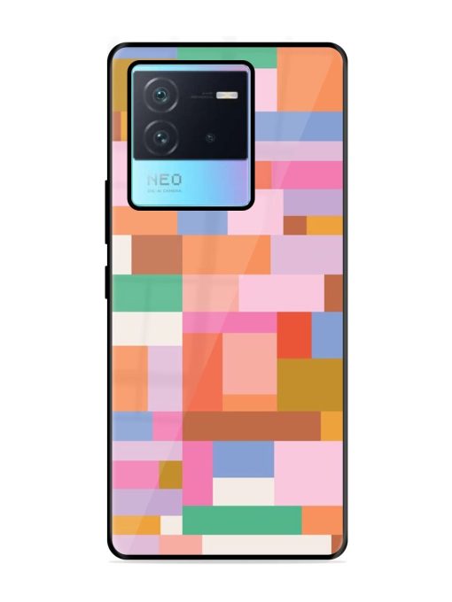 Colorful Chaos Glossy Soft Edge Case for Iqoo Neo 6 (5G) Chachhi