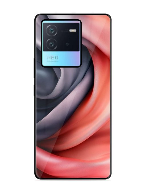 Swirling Silk Glossy Soft Edge Case for Iqoo Neo 6 (5G) Chachhi