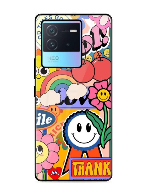 Good Times Good Vibes Glossy Soft Edge Case for Iqoo Neo 6 (5G) Chachhi