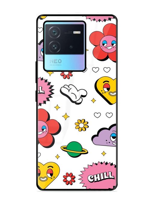 Whimsical Wonderland Glossy Soft Edge Case for Iqoo Neo 6 (5G) Chachhi