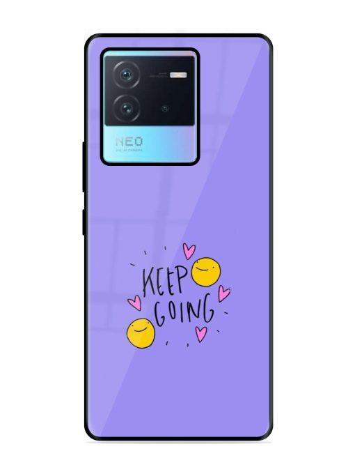 Smiling Through It All Glossy Soft Edge Case for Iqoo Neo 6 (5G) Chachhi